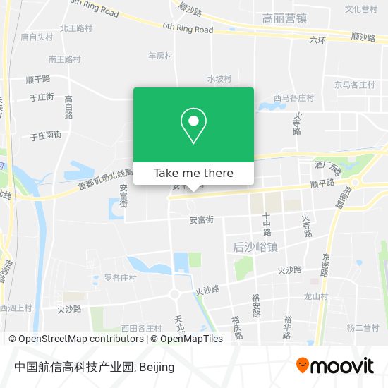 中国航信高科技产业园 map