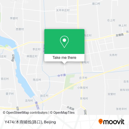 Y474/木燕辅线(路口) map