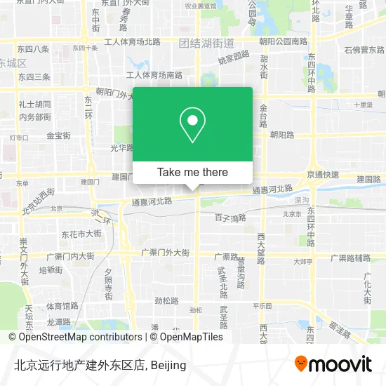 北京远行地产建外东区店 map