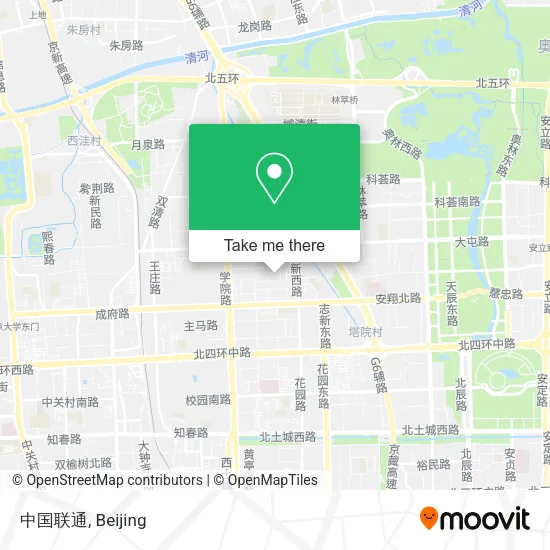 中国联通 map