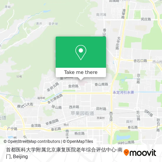 首都医科大学附属北京康复医院老年综合评估中心-南门 map