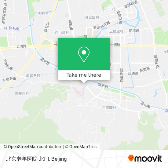 北京老年医院-北门 map