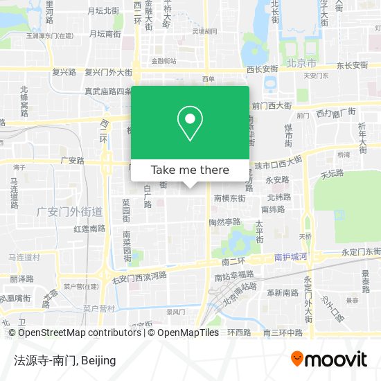法源寺-南门 map