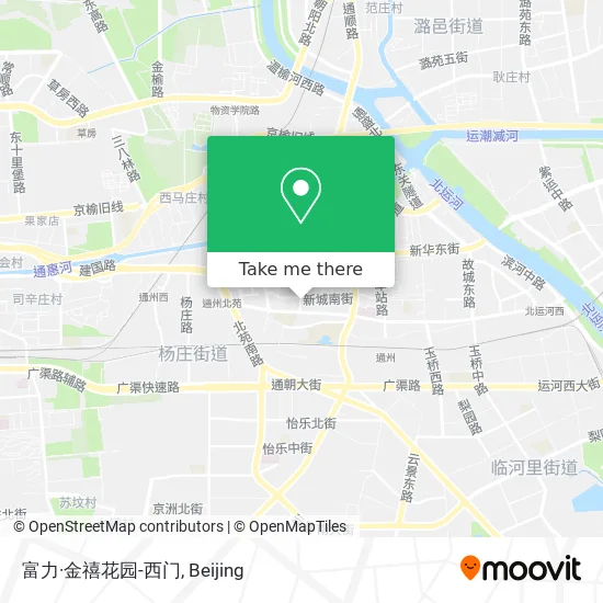 富力·金禧花园-西门 map