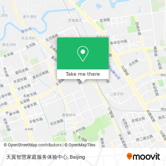 天翼智慧家庭服务体验中心 map