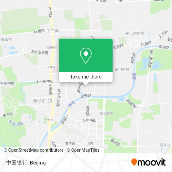 中国银行 map