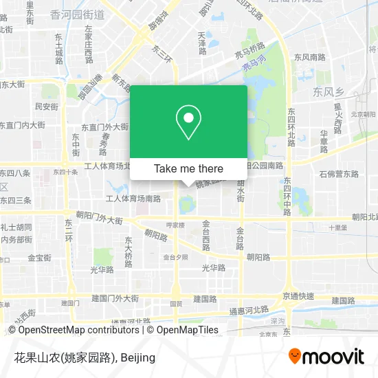 花果山农(姚家园路) map
