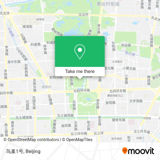 鸟巢1号 map