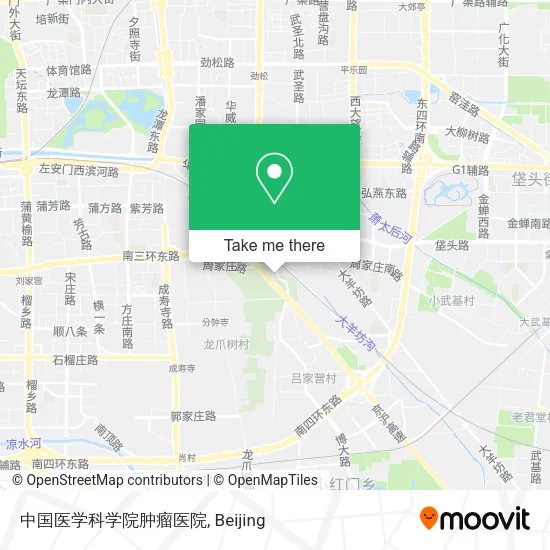 中国医学科学院肿瘤医院 map