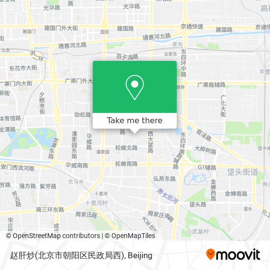 赵肝炒(北京市朝阳区民政局西) map