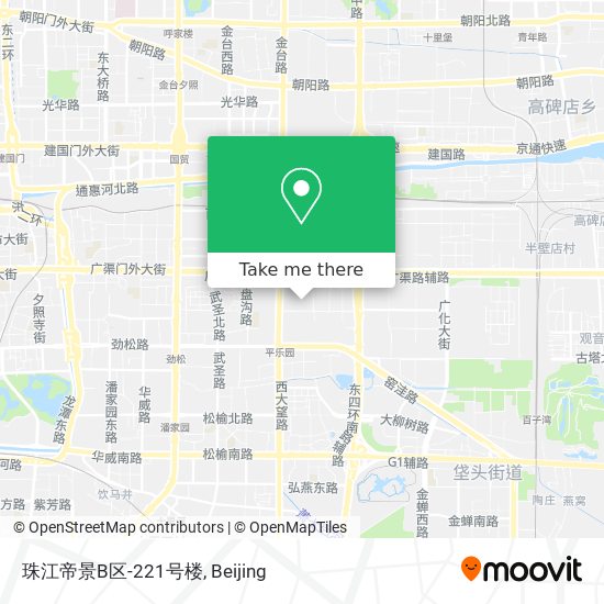 珠江帝景B区-221号楼 map
