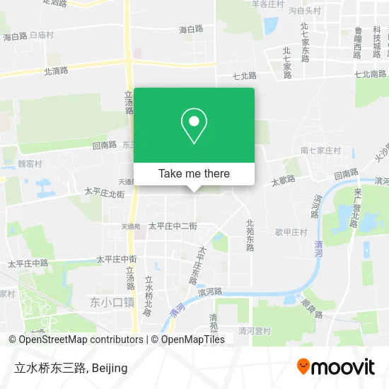立水桥东三路 map