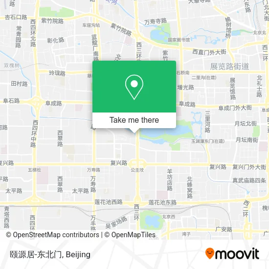 颐源居-东北门 map