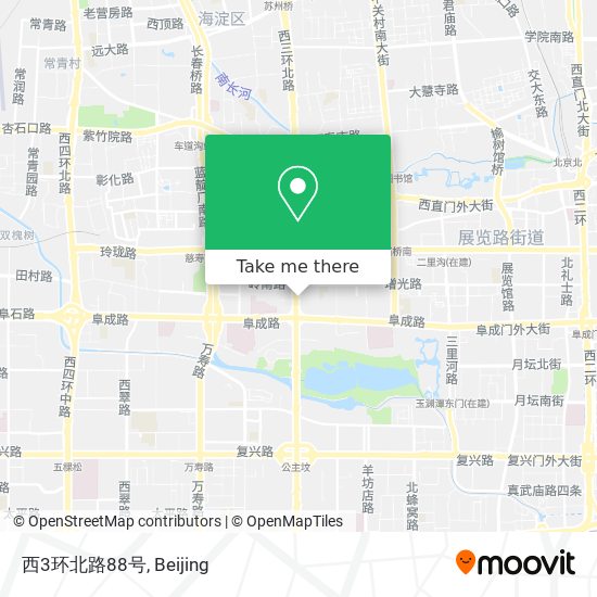 西3环北路88号 map
