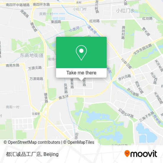 都汇诚品工厂店 map