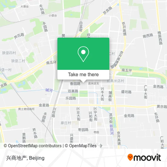 兴商地产 map