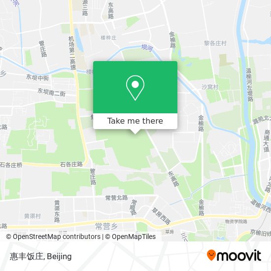 惠丰饭庄 map