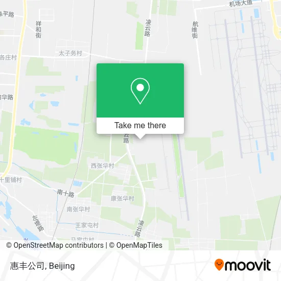 惠丰公司 map