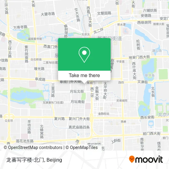 龙蕃写字楼-北门 map