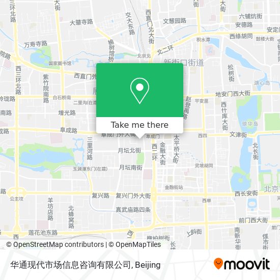 华通现代市场信息咨询有限公司 map