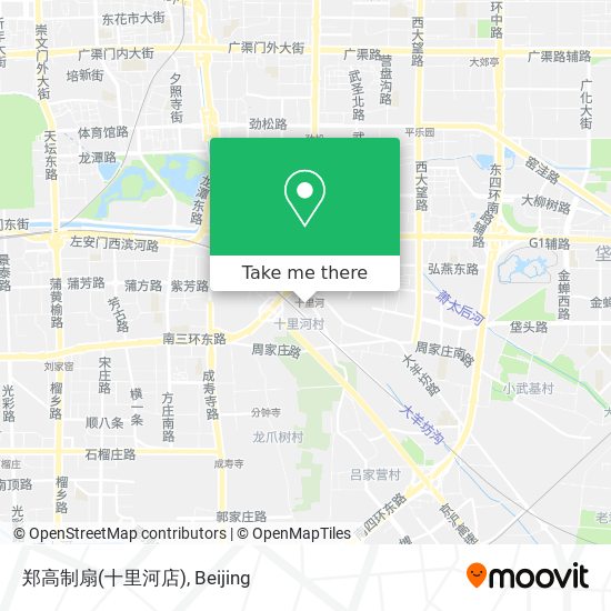 郑高制扇(十里河店) map