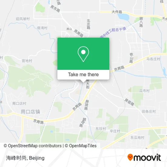 海峰时尚 map