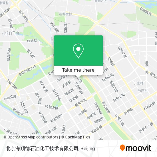 北京海顺德石油化工技术有限公司 map