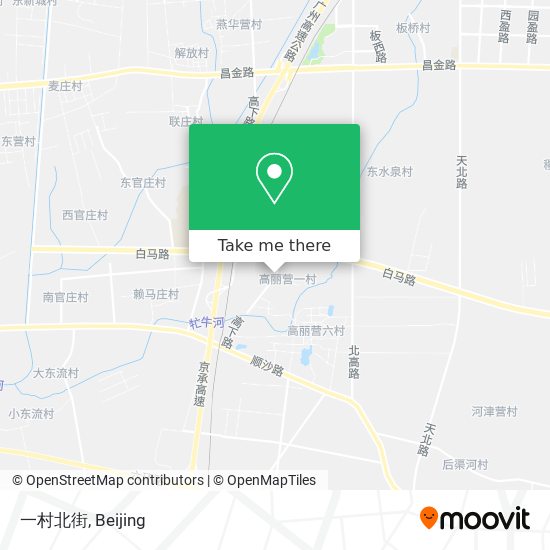 一村北街 map