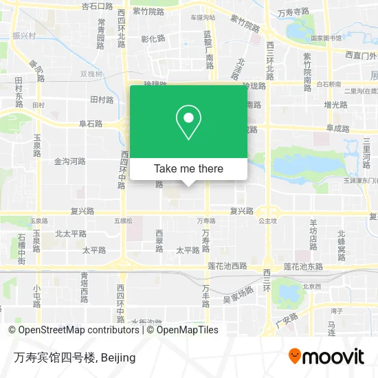 万寿宾馆四号楼 map