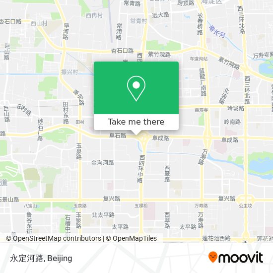永定河路 map