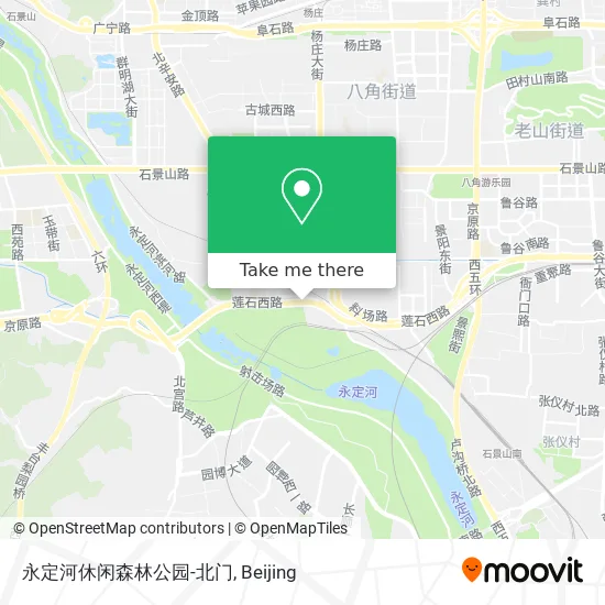 永定河休闲森林公园-北门 map