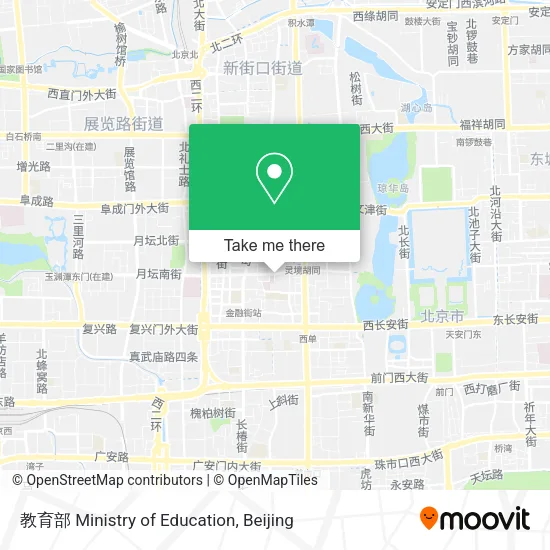 教育部 Ministry of Education map