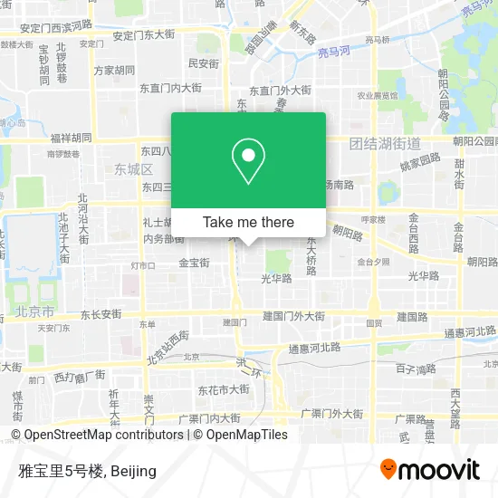 雅宝里5号楼 map