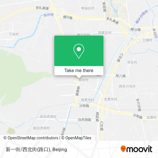 新一街/西北街(路口) map