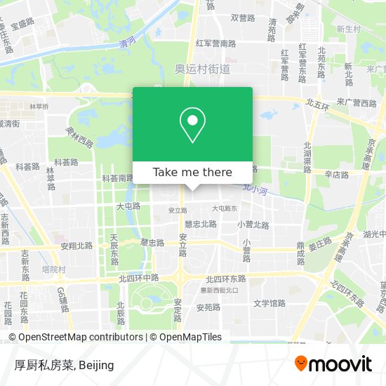 厚厨私房菜 map