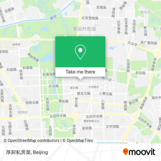 厚厨私房菜 map