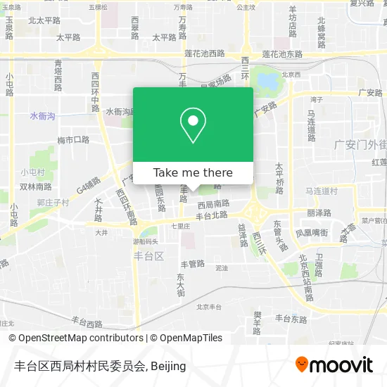 丰台区西局村村民委员会 map