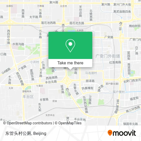 东管头村公厕 map