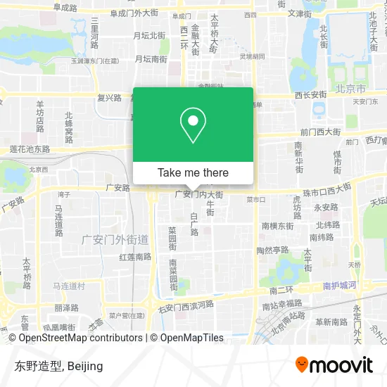东野造型 map