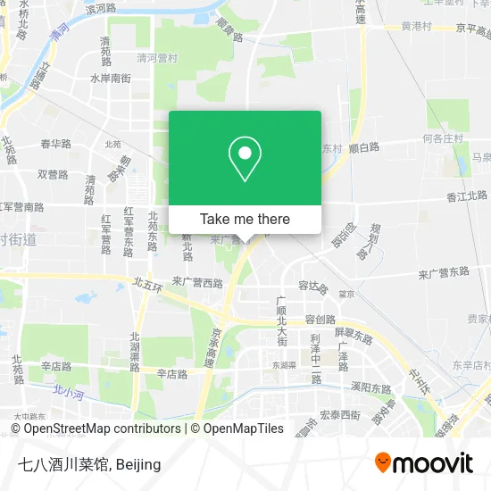 七八酒川菜馆 map