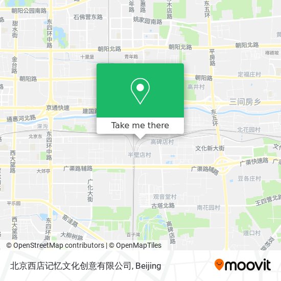 北京西店记忆文化创意有限公司 map