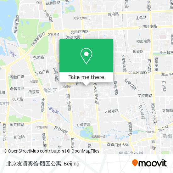 北京友谊宾馆-颐园公寓 map