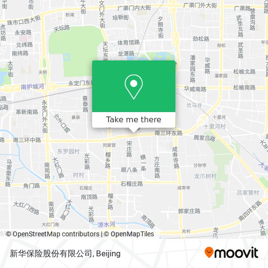 新华保险股份有限公司 map