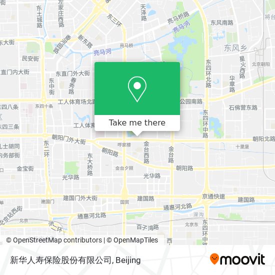 新华人寿保险股份有限公司 map