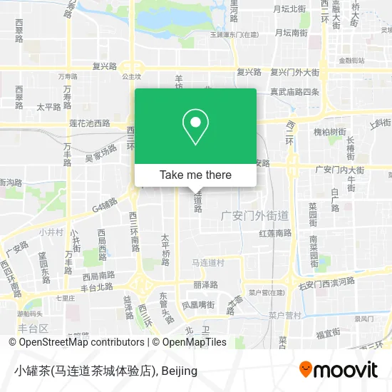 小罐茶(马连道茶城体验店) map
