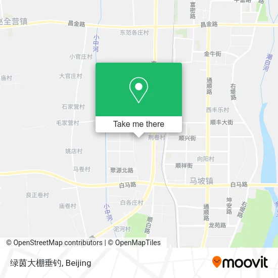 绿茵大棚垂钓 map