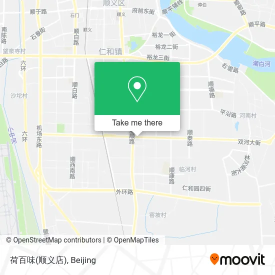 荷百味(顺义店) map