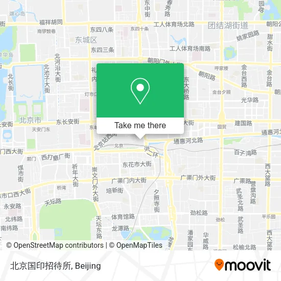 北京国印招待所 map