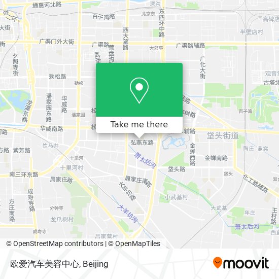 欧爱汽车美容中心 map