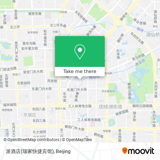 派酒店(瑞家快捷宾馆) map